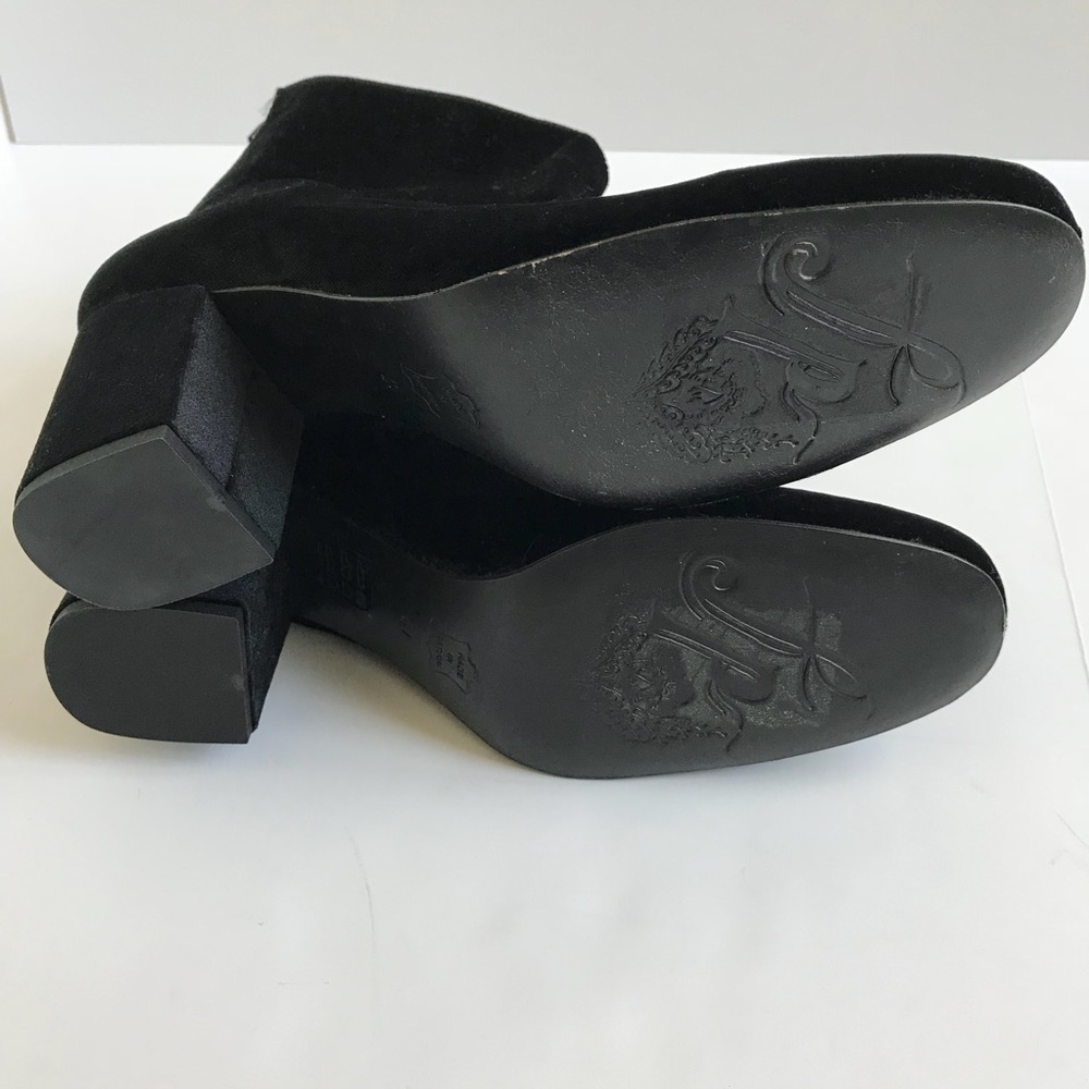 Free People Cecile Black Velvet Boot - Picture 7 of 8
